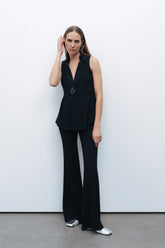 Accessory Detailed Blouse